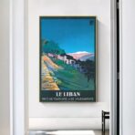 poster vintage libano