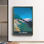 poster vintage libano