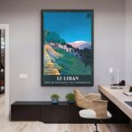 poster vintage libano
