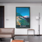 poster vintage libano