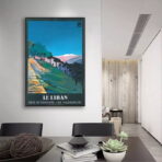 poster vintage libano