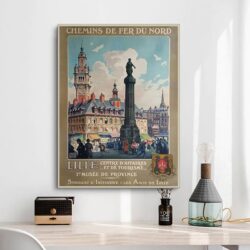 poster vintage lille