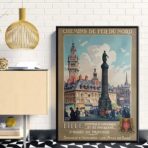 poster vintage lille