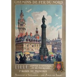 poster vintage lille