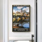 poster vintage limoges