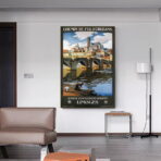 poster vintage limoges