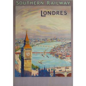 poster vintage londra