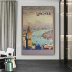 poster vintage londra