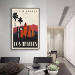 poster vintage los angeles