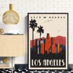 poster vintage los angeles