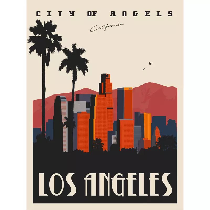 poster vintage los angeles poster vintage los angeles