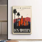 poster vintage los angeles