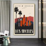 poster vintage los angeles