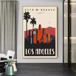 poster vintage los angeles