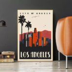 poster vintage los angeles