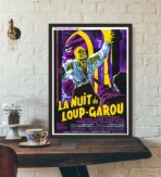 poster vintage del lupo mannaro