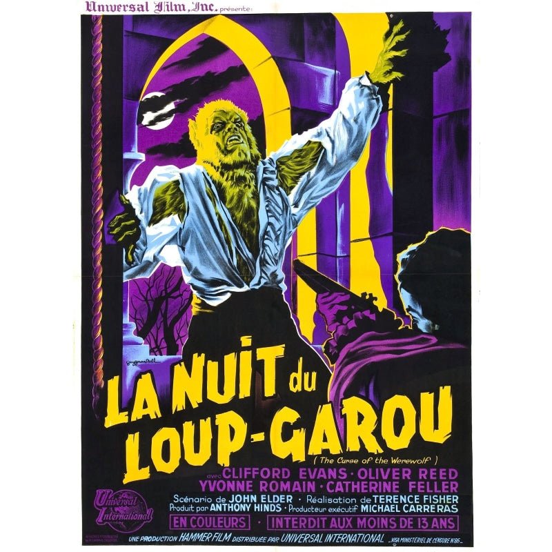 poster vintage del lupo mannaro poster vintage del lupo mannaro