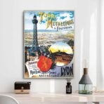 poster vintage lione