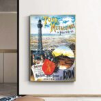 poster vintage lione