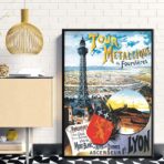 poster vintage lione
