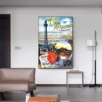 poster vintage lione
