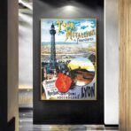 poster vintage lione