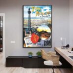 poster vintage lione