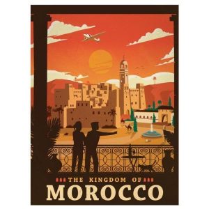 poster vintage marocco