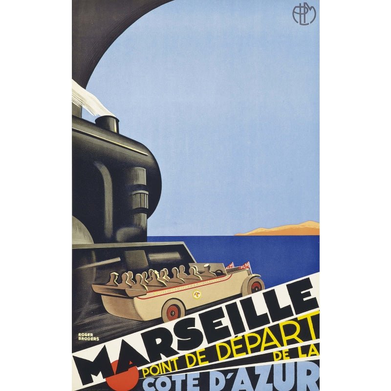 poster vintage di marsiglia poster vintage di marsiglia