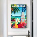 poster vintage martinica