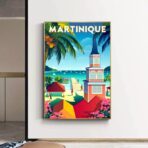 poster vintage martinica