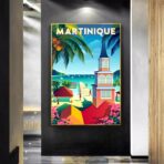 poster vintage martinica
