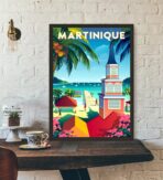 poster vintage martinica