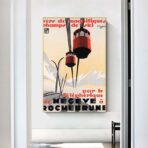 poster vintage megeve