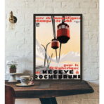poster vintage megeve