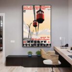 poster vintage megeve