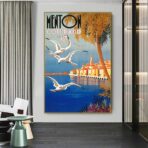 poster mento vintage