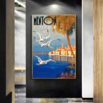 poster mento vintage