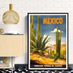 poster vintage messico