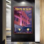 poster vintage miami
