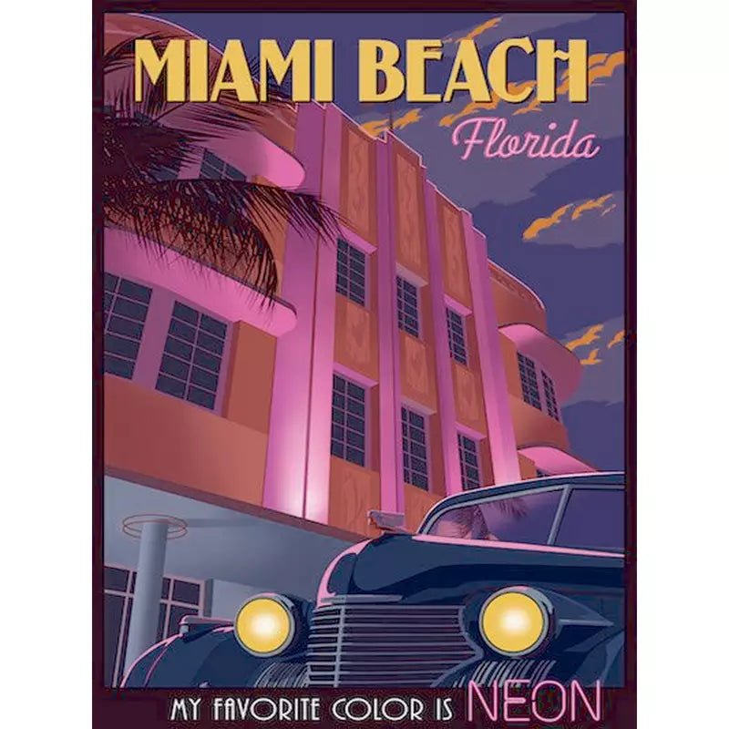 poster vintage miami poster vintage miami