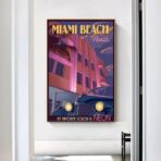 poster vintage miami