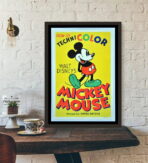 poster vintage di topolino