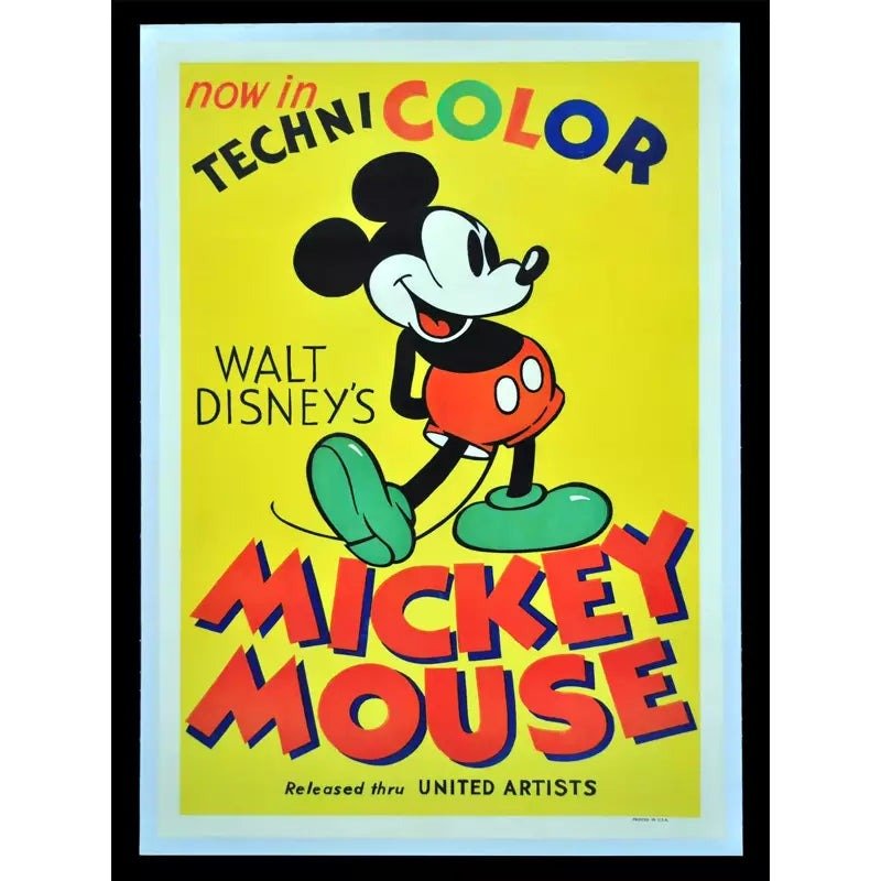 poster vintage di topolino poster vintage di topolino