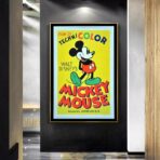 poster vintage di topolino