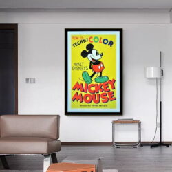 poster vintage di topolino
