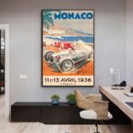 poster vintage di monaco