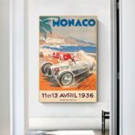 poster vintage di monaco