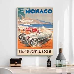 poster vintage di monaco