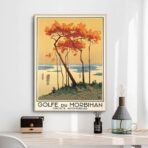poster vintage morbihan